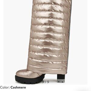 Naturalizer x Think Royln Crosswalk Zip Puffer Boot (Women) Cashmire Size 8.5